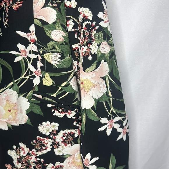 CYNTHIA ROWLEY MULTICOLOR FLORAL BLAZER (XS) - Picture 4 of 9